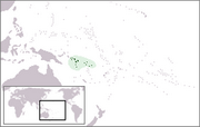 Îles Salomon - Carte